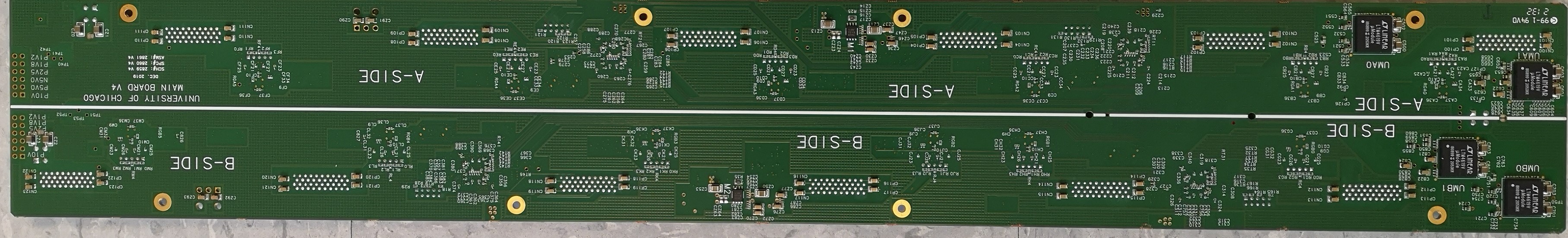 Picture of bottom of MBV4 board