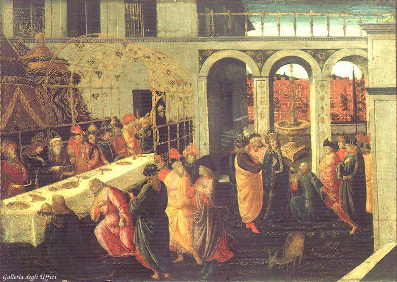 Sellaio: Abasuerus's Banquet
